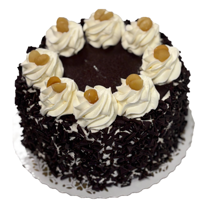 Chocolate Macadamia Nut Mousse Cake *NEW DESIGN*