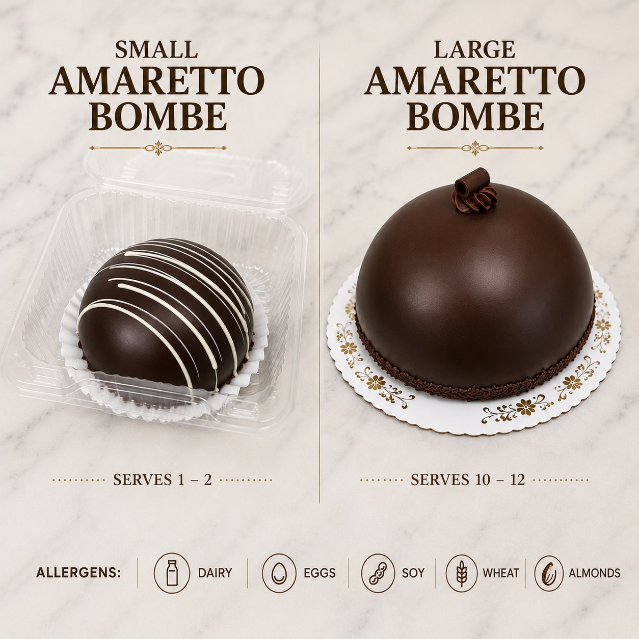 Amaretto Bombe