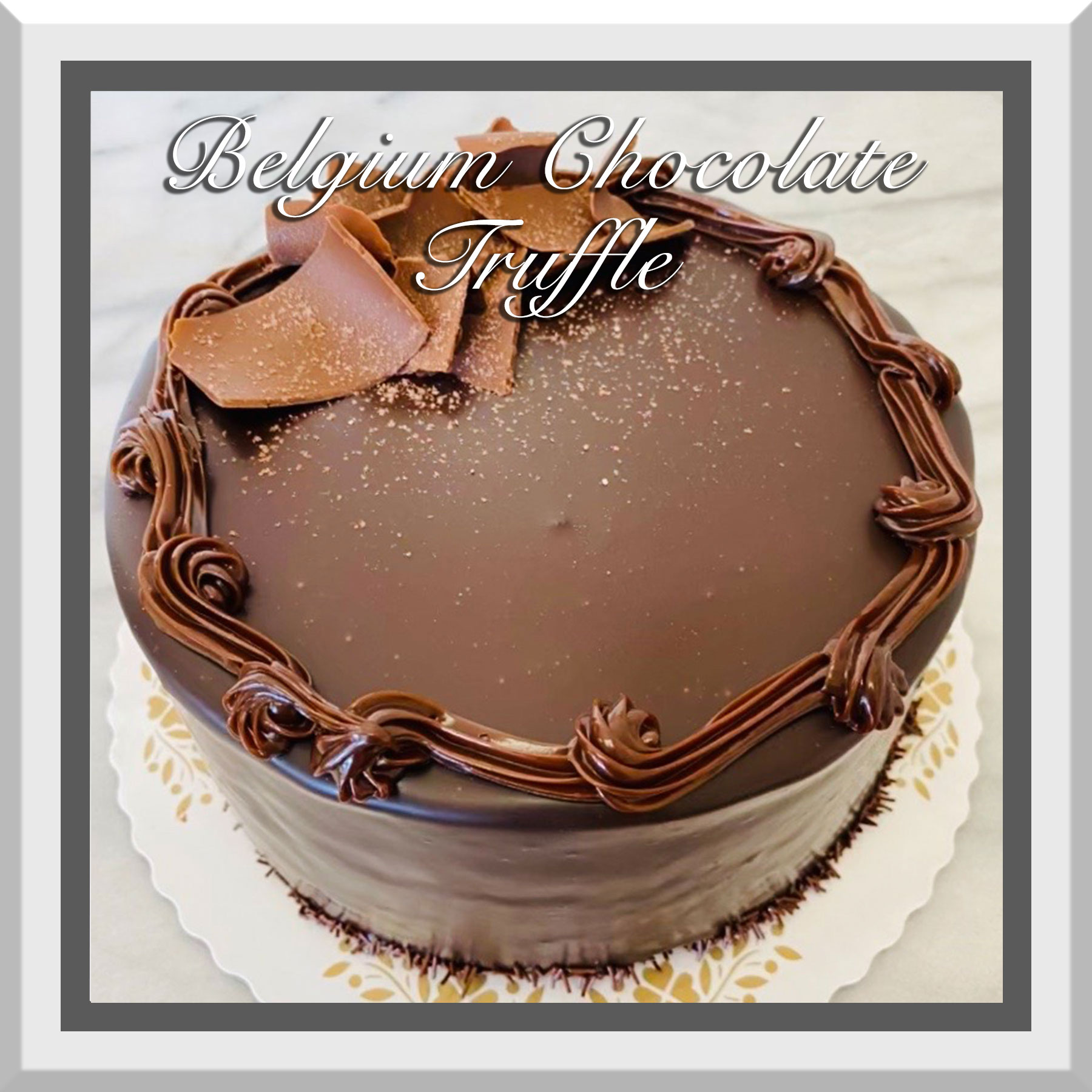 Order Chocolate Ganache Cake Online - Brownsalt Bakery