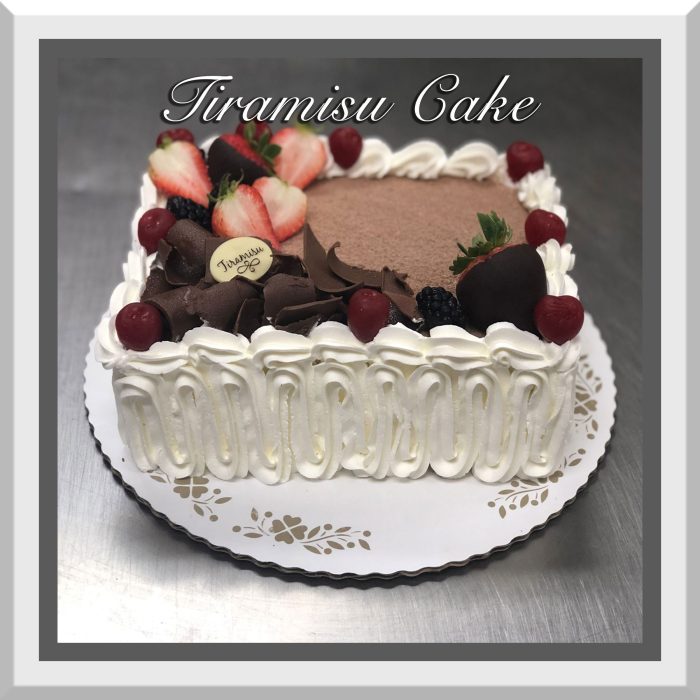 Tiramisu Cake Hans And Harry S Bakery